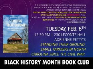 Book cover of Adrienne Petty's "Standing Their Ground"