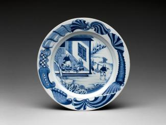 image of Chinese porcelain (plate)