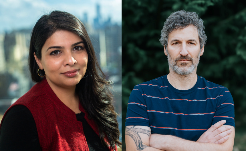 photo of Amna Qayyum and Daniel Rood