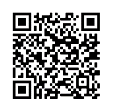 QR code with link to history course on-line evaluation login