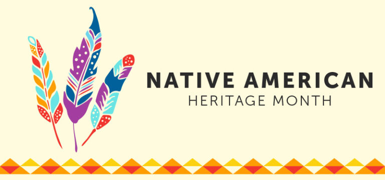 title page - November is Native American Heritage Month
