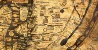 image of world's oldest medieval map