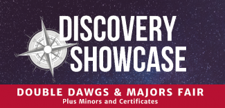 Discovery Showcase title header for Majors Fair November 4, 2020
