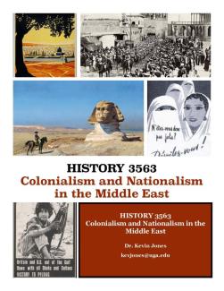 course flier for HIST 3563
