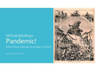 flier for HIST3770 Pandemic class
