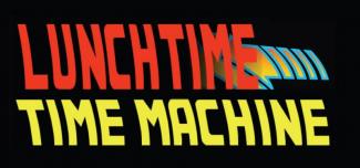 Lunchtime time machine title header