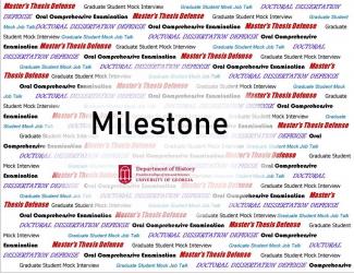 'Milestone' title header 