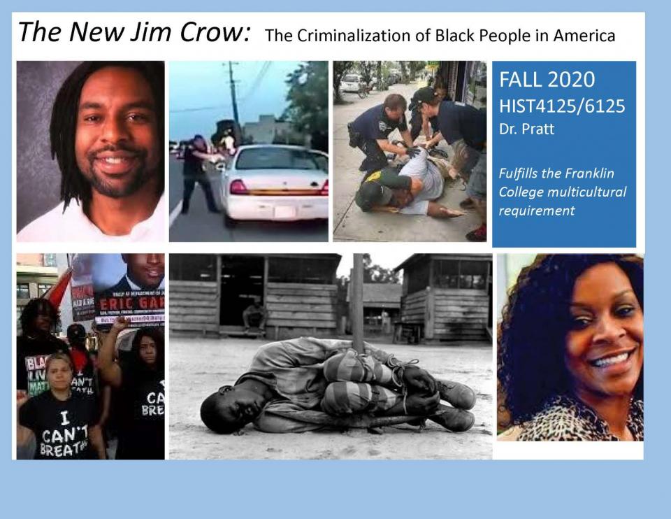 The New Jim Crow, HIST4125/6125 with Dr. Pratt
