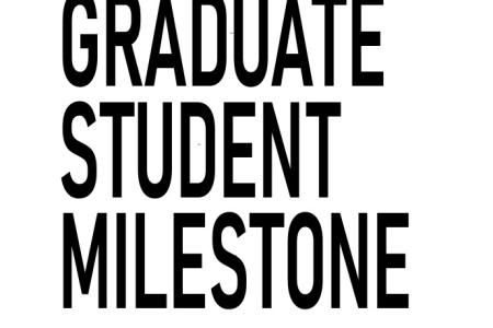 Graduate Student Milestone title