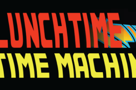 Lunchtime Time Machine title 
