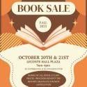 image of a books and 'book sale' title