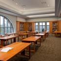 photo of reading room at Russell Library