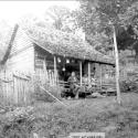 Home and family of John Owl, Oconaluftee Cherokee, Swain County, c. 1900. N.53.3.44 From the General Negative Collection, State Archives of North Carolina                                                                                                                                                                                                                                                                                                 