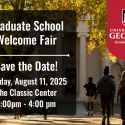 Welcome Fair Banner for Aug 11 - save the date