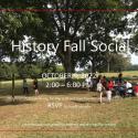 2021 fall social image of group outdoors