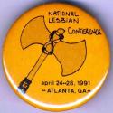 National Lesbian Conference Pin