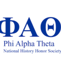 Phi Alpha Theta logo in Greek letters